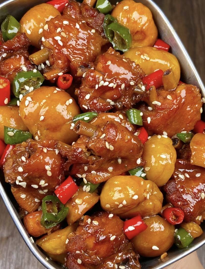 板票烧鸡怎么做(板票烧鸡肉)