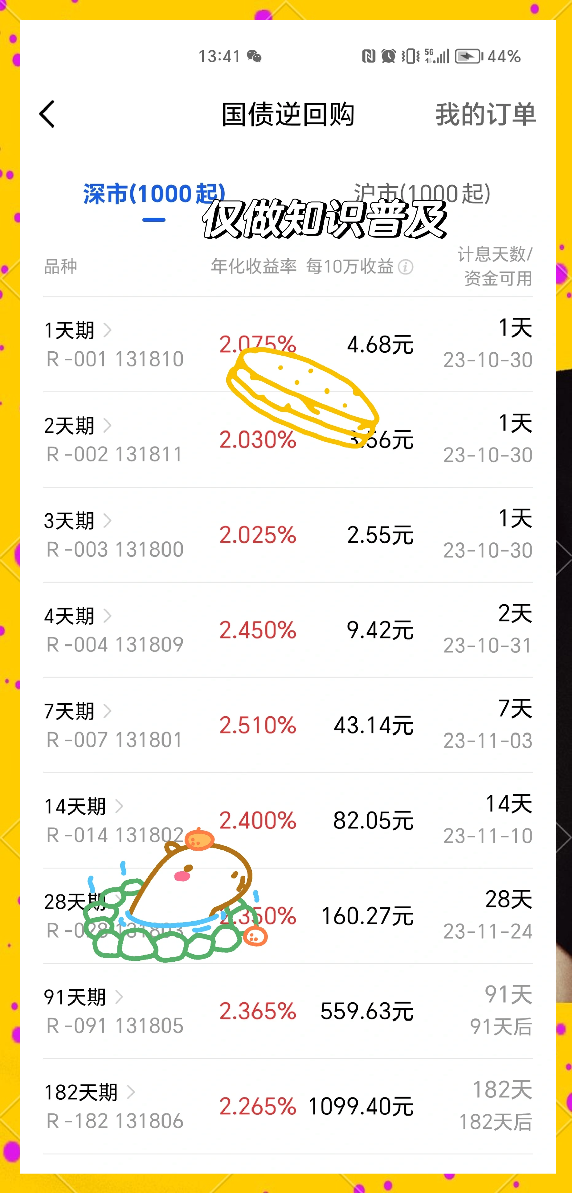 一天逆回购怎么算收益(一天的逆回购收益怎么算)