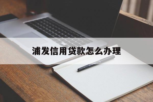 浦发信用贷款怎么办理(浦发银行怎么申请贷款)