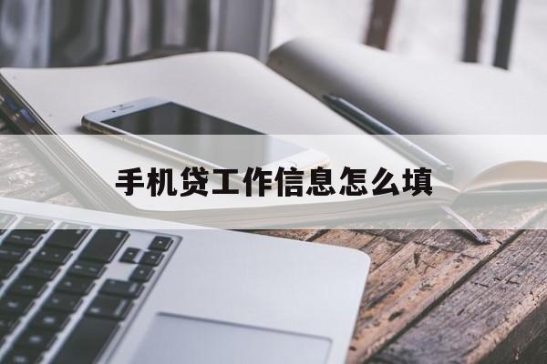 手机贷工作信息怎么填(手机贷款填资料要怎么填才能通过)